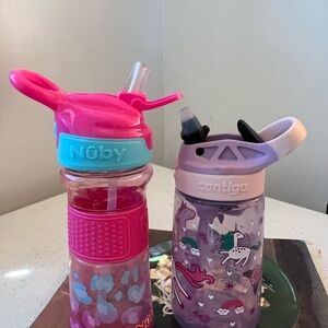 contigo and noby kids water bottle tumblers 2 pcs set